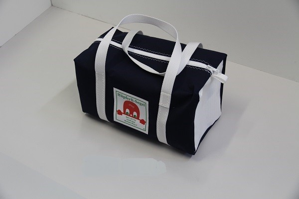 Kindersporttasche marineblau-weiß 35-20-20
